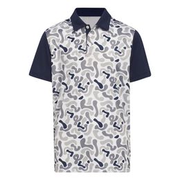 Camo-Printed Polo Shirt